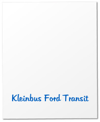 Kleinbus Ford Transit